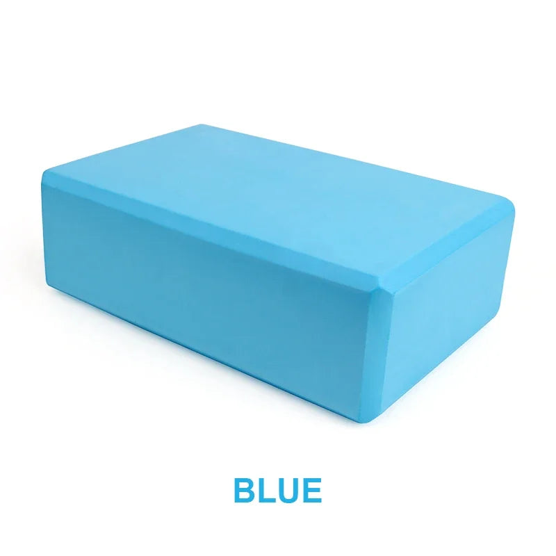 EVA Foam Yoga Block Props Brick Gym Pilates Yoga Column Back Exercise Bodybuilding Fitness Sport Workout Equipment for Home