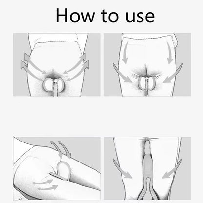 Super Kegel Exerciser Bladder Control Device for Pelvic Floor Muscle Pelvis Correction Beautiful Buttocks Exerciser Bodybuilding