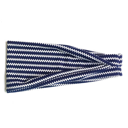 Women Boho Yoga Hair Bands Flower Print Wide Running Stretch Elastic Headband Polyester Bandana Hair Sports Gifts Accessories