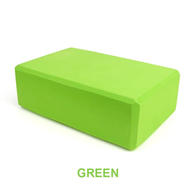 EVA Foam Yoga Block Props Brick Gym Pilates Yoga Column Back Exercise Bodybuilding Fitness Sport Workout Equipment for Home