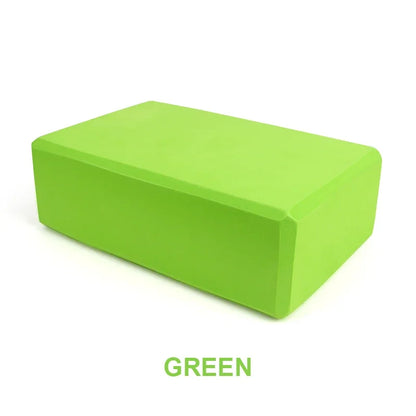 EVA Foam Yoga Block Props Brick Gym Pilates Yoga Column Back Exercise Bodybuilding Fitness Sport Workout Equipment for Home