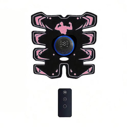 USB Rechargeable Abdominal Muscle Trainer Portable Abdominal Muscle Massager Electronic Training Belt Exercise Fitness Equipment