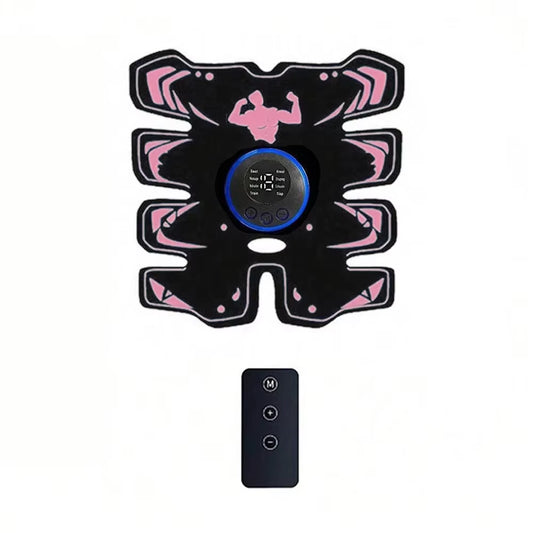 USB Rechargeable Abdominal Muscle Trainer Portable Abdominal Muscle Massager Electronic Training Belt Exercise Fitness Equipment