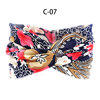 13 Colors Nonslip Elastic Folds Yoga Hairband Fashion Wide Sports Headband Running Accessories Summer Stretch Hair Band